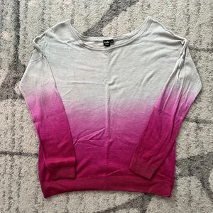 Ombré sweater twik